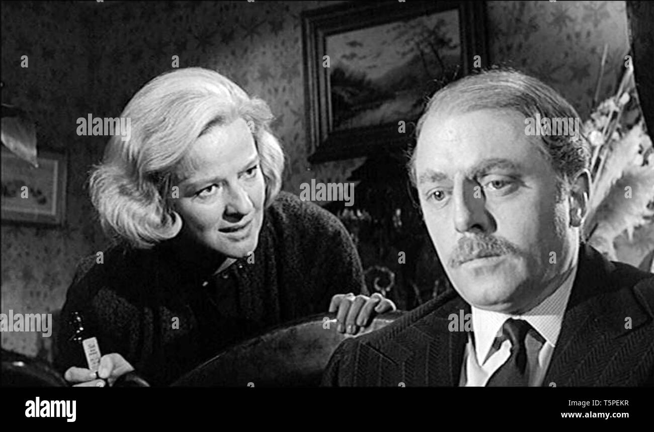 SEANCE su un pomeriggio umido 1964 Beaver Films Production con Kim Stanley e Richard Attenborough Foto Stock