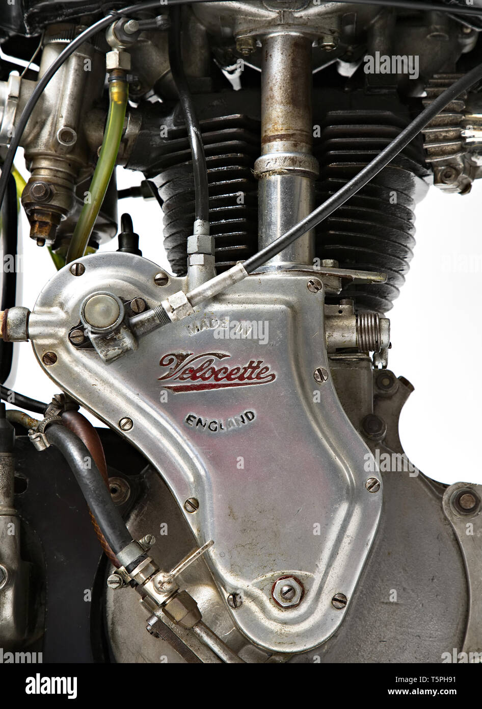 Moto d'epoca Velocette GP MSS 500. Motore. Marca: Velocette richiesta di cofinanziamento: GP MSS 500 Nazione: Regno Unito - Birmingham anno: 1938 Condizioni: res Foto Stock