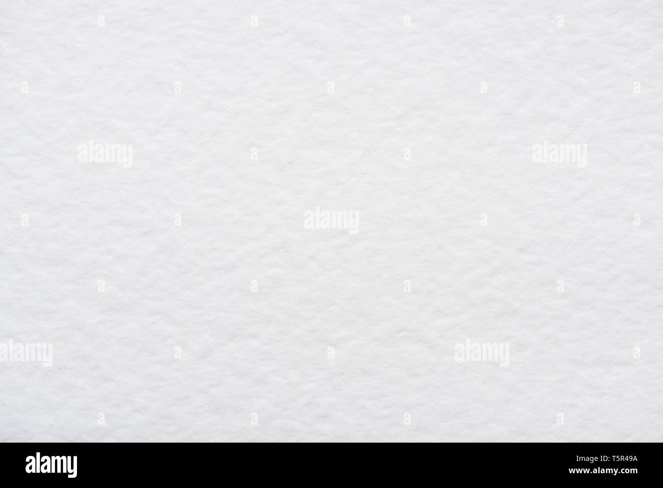 Pulire il vuoto di carta bianca nuova texture nitide e altamente dettagliata Foto Stock