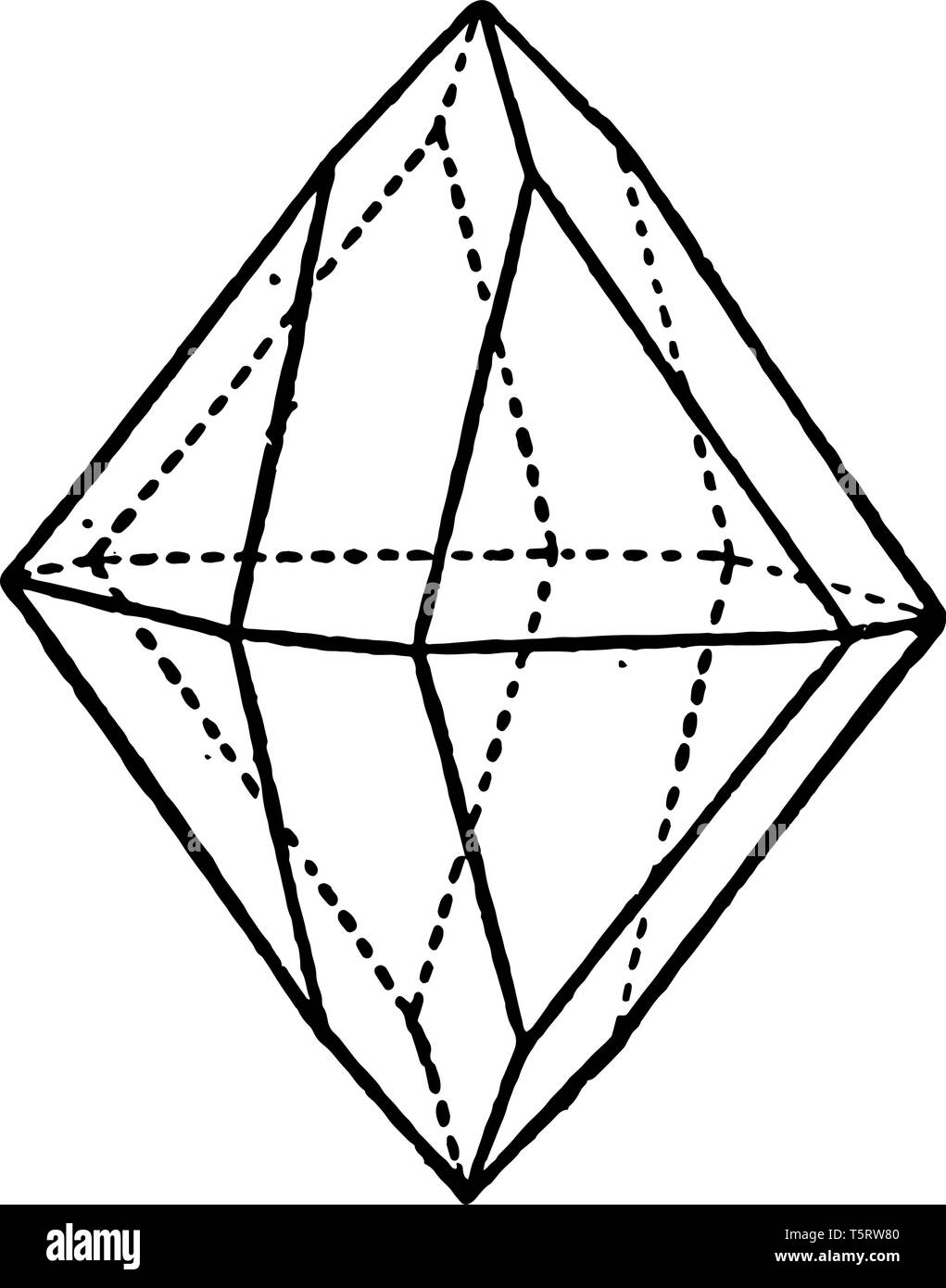 Dando il primo ordine dell'indice, il rapporto tra la mostra sterogonal biomedicina, vintage disegno della linea di incisione o illustrazione. Illustrazione Vettoriale