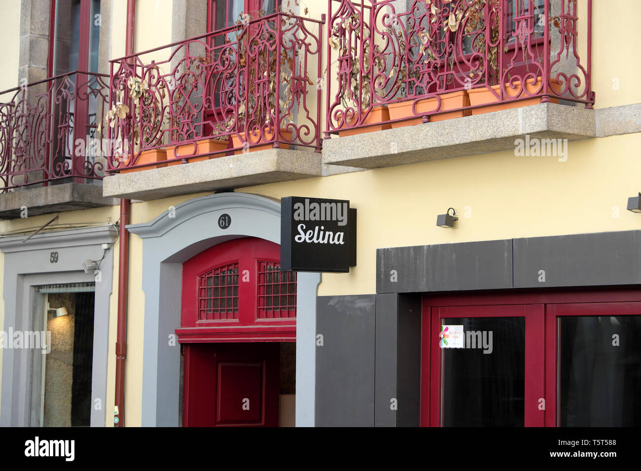 Selina Ostello della gioventù nella città portoghese di Porto Oporto portogallo Europa KATHY DEWITT Foto Stock