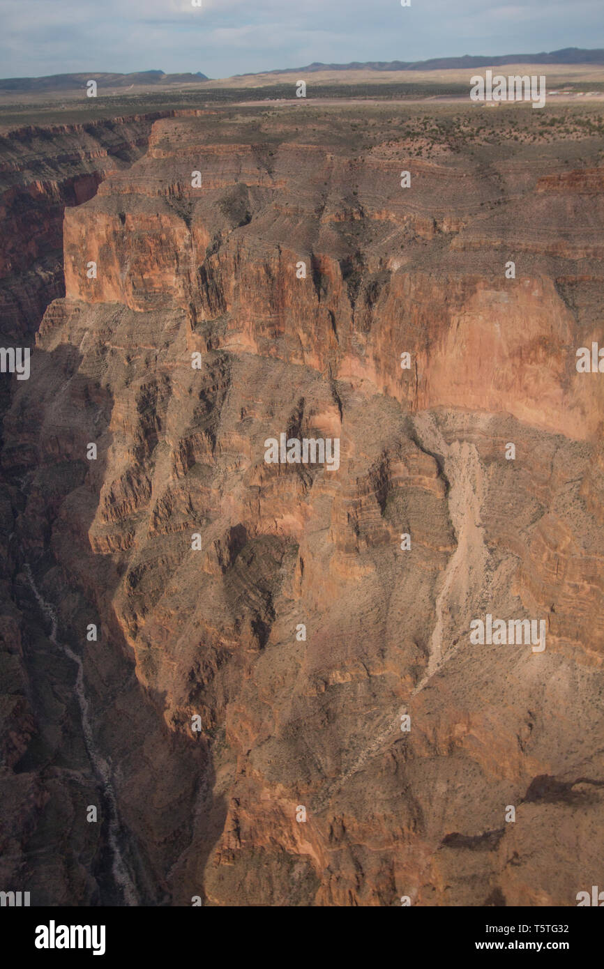 Antenna della West Rim del Grand Canyon Foto Stock