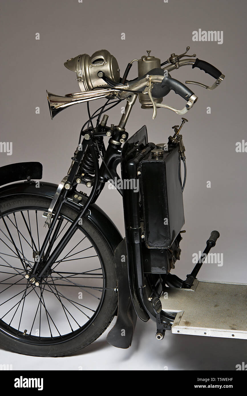 Moto d'epoca Reynolds utilitaria. Scooter. Marca: Jackson auto Mfg. Co. (Poi A.W. Parete Ltd.) richiesta di cofinanziamento: Reynolds utilitaria nazione: Regno Unito - B Foto Stock