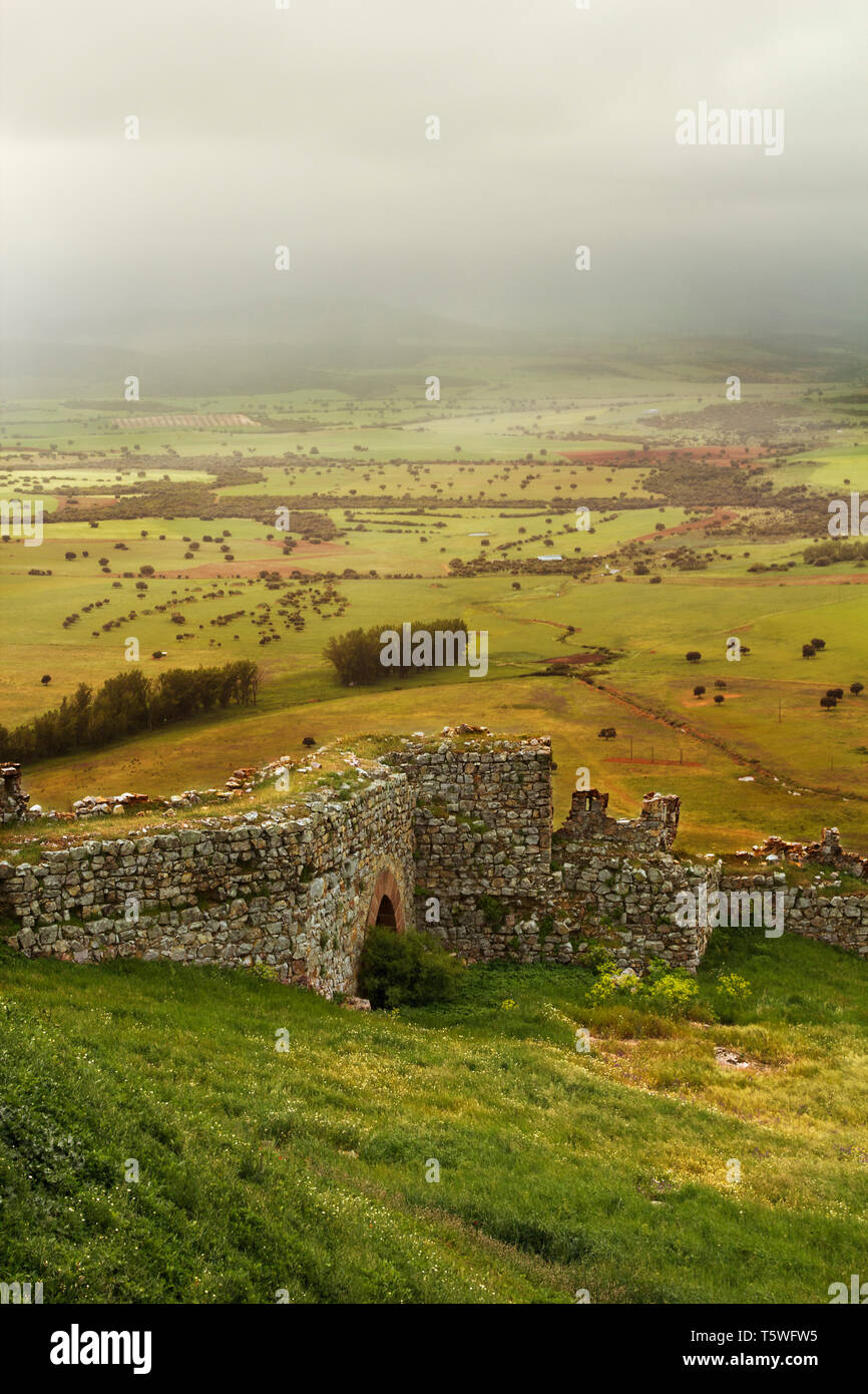 Il castello di Calatrava Foto Stock