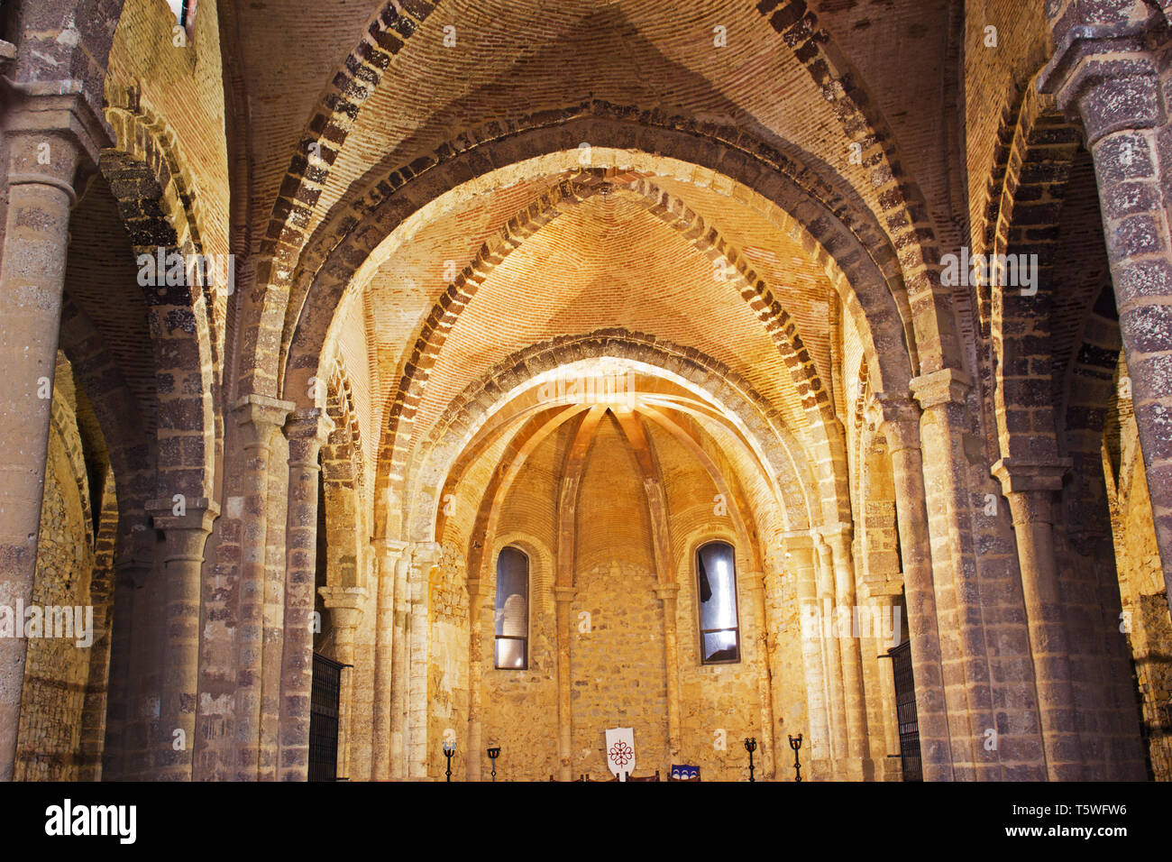 Il castello di Calatrava Foto Stock