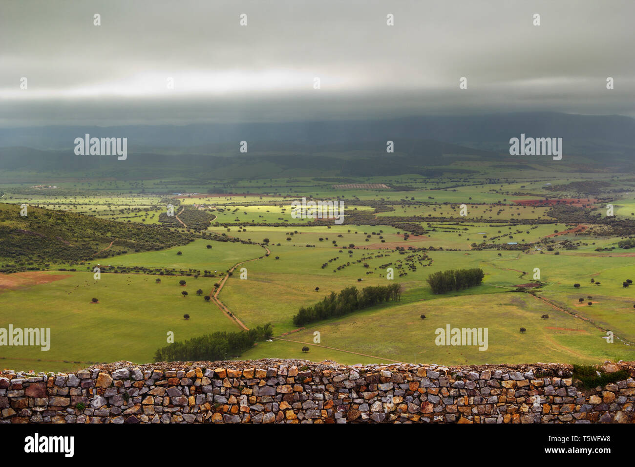 Il castello di Calatrava Foto Stock