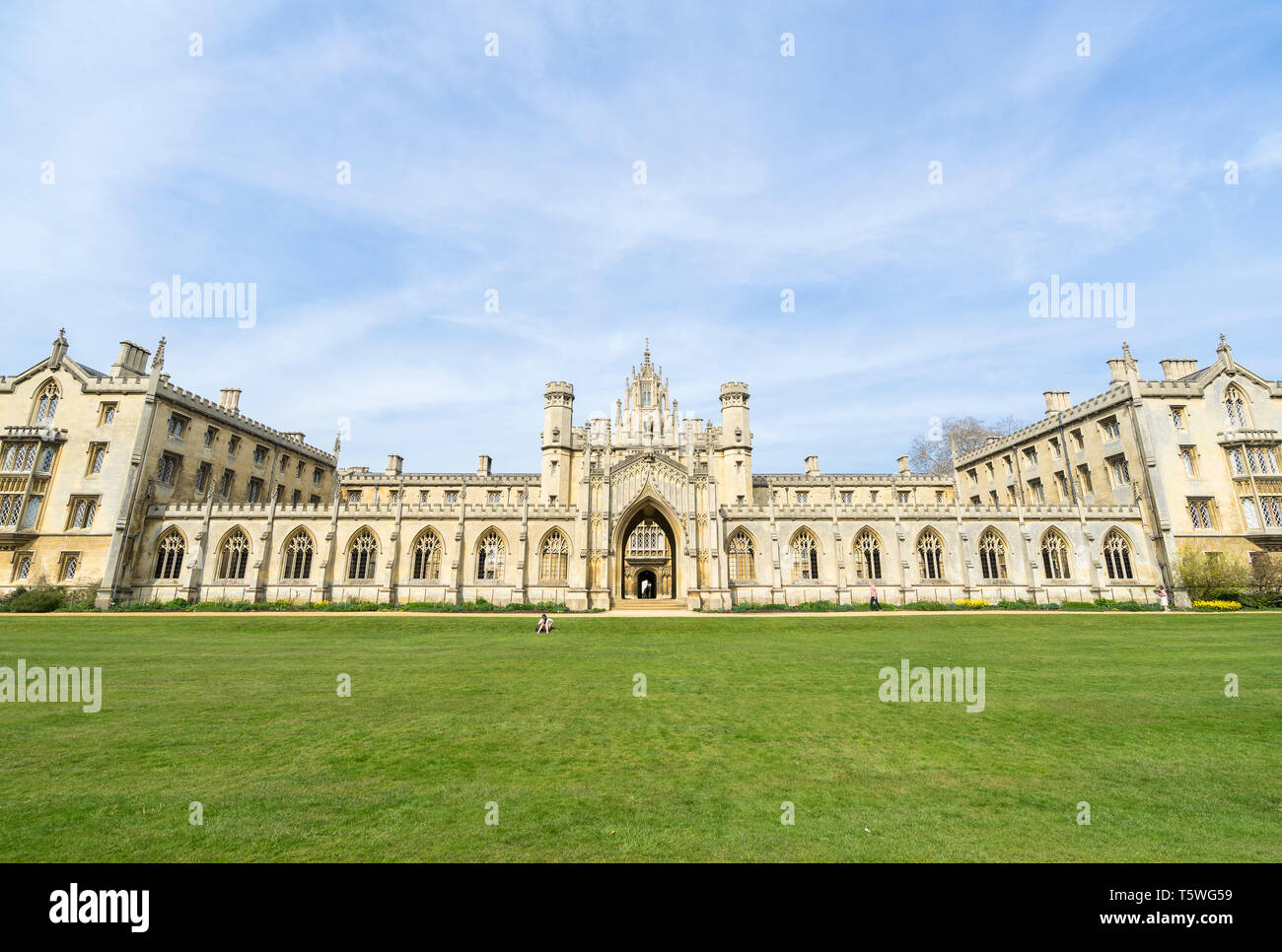 St Johns College nuovo tribunale e gateway Eagle Cambridge 2019 Foto Stock