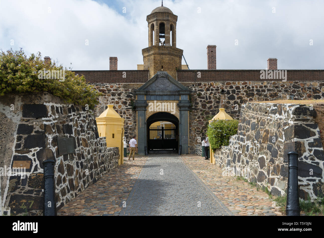 Ingresso, Castello di Buona Speranza, Cape Town, Sud Africa. Foto Stock