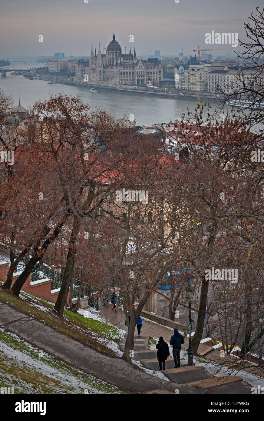 Budapest, la capitale di Ungheria Foto Stock