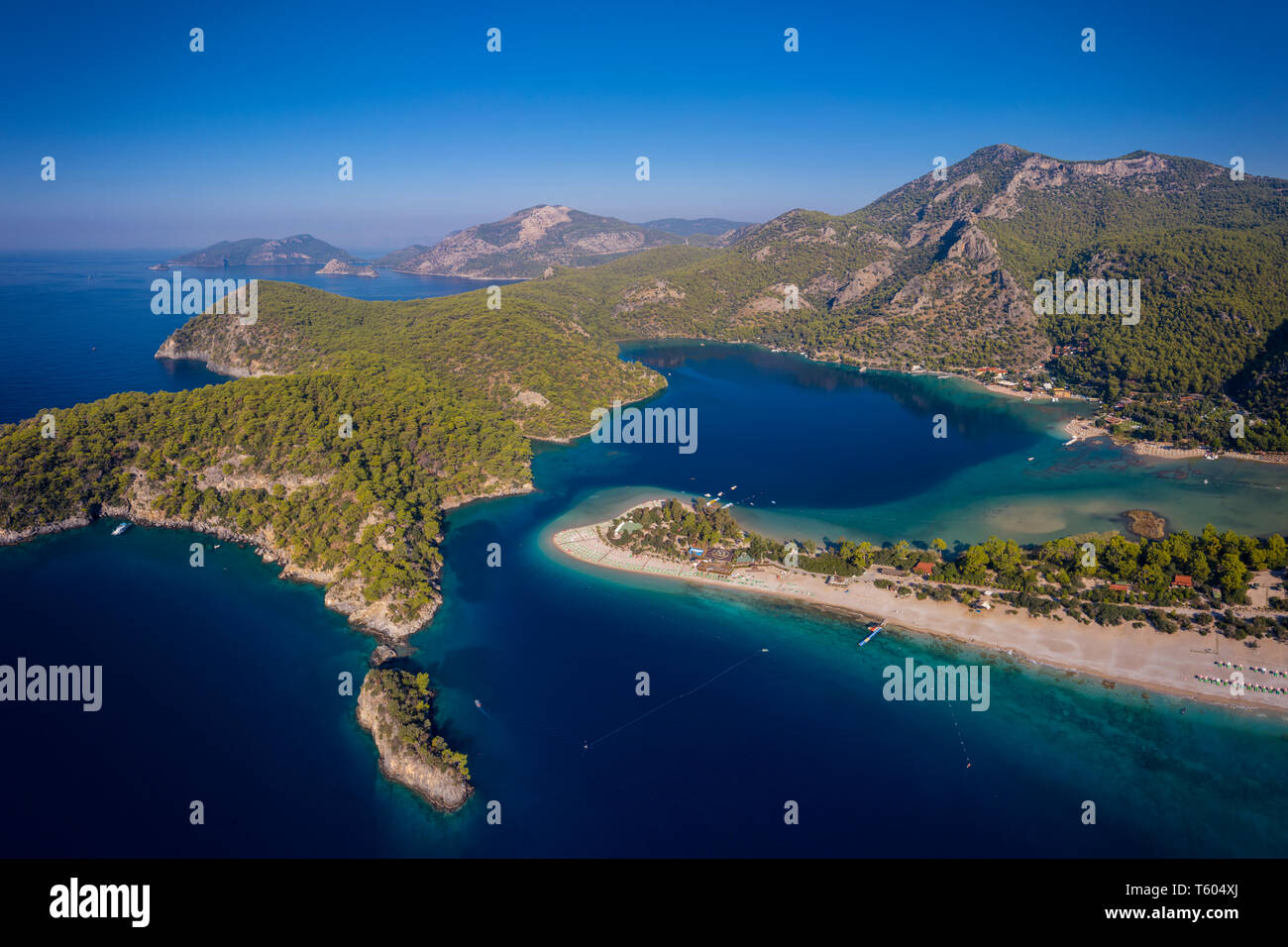 Turchia, Fethiye, Oludeniz penisola Foto Stock