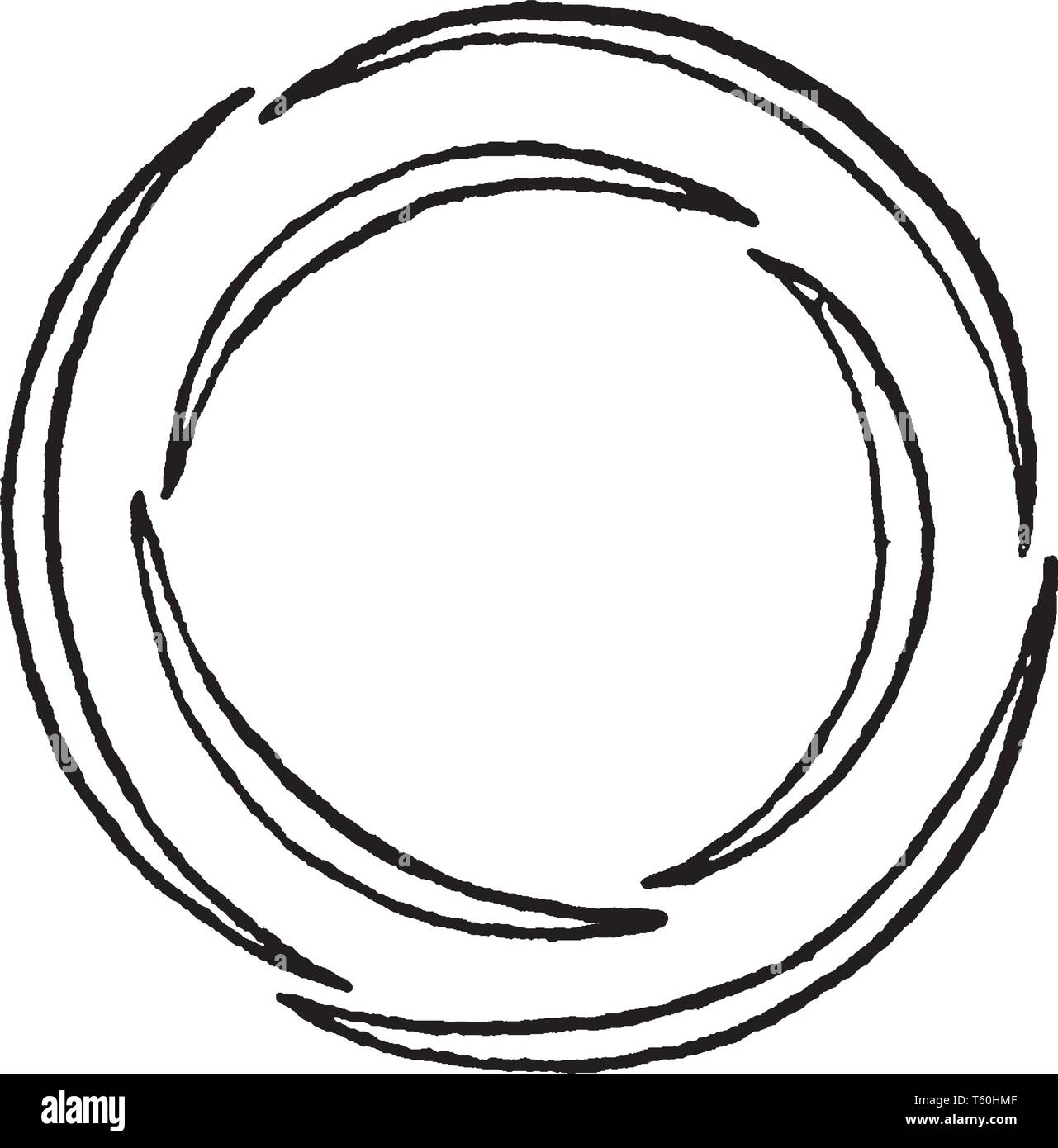 Questo è impari-pinnate foglia, questo foglie sono ruvido sulla superficie sotto e avente il terminale o dispari foglietto, vintage disegno della linea o incisione illustrat Illustrazione Vettoriale