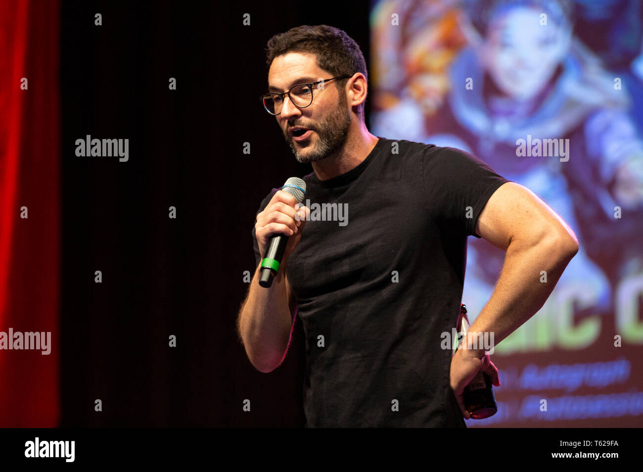 Tom Ellis al MagicCon 3 al Maritim Hotel. Bonn, 26.04.2019 | Utilizzo di tutto il mondo Foto Stock