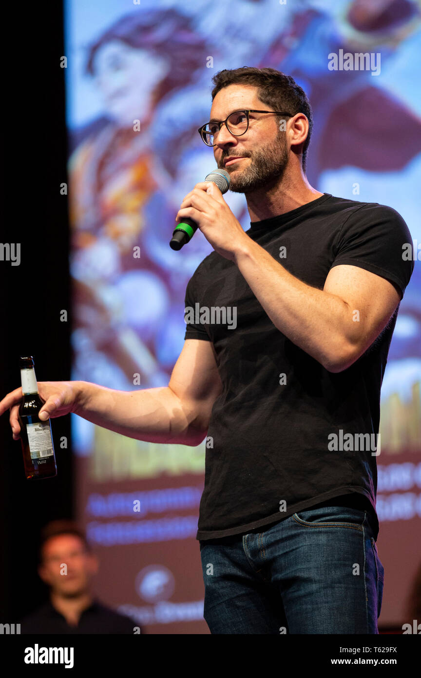 Tom Ellis al MagicCon 3 al Maritim Hotel. Bonn, 26.04.2019 | Utilizzo di tutto il mondo Foto Stock