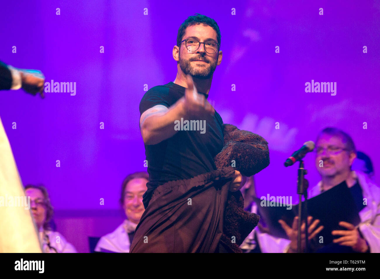Bonn, Germania. 26 apr, 2019. Tom Ellis al MagicCon 3 al Maritim Hotel. Bonn, 26.04.2019 | Utilizzo di credito in tutto il mondo: dpa/Alamy Live News Foto Stock