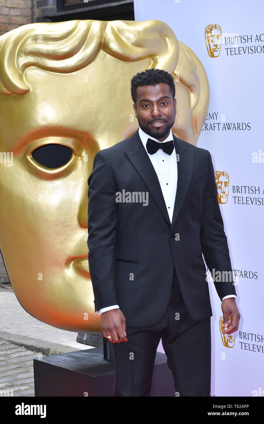 Londra, Regno Unito. 28 apr, 2019. Arrivers presso il British Academy Televisione Craft Awards il 28 aprile 2019, Londra, Regno Unito. Credito: Picture Capital/Alamy Live News Foto Stock