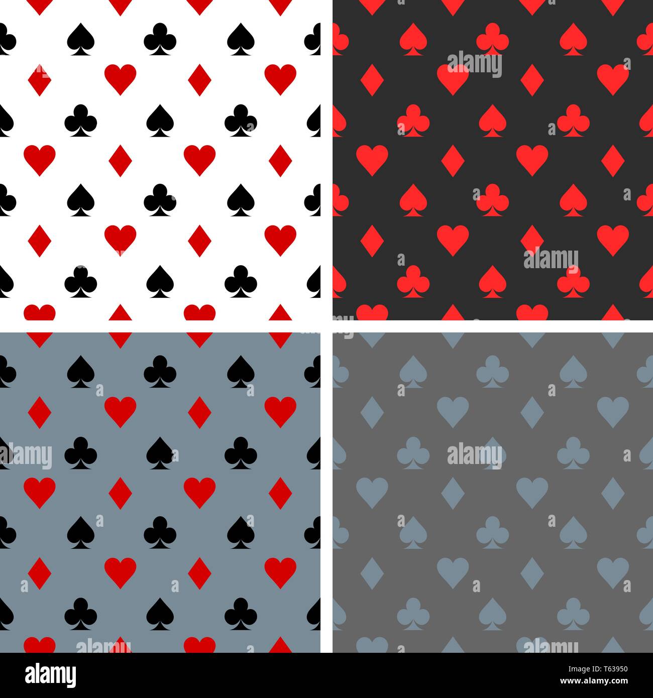 Illustrazione Vettoriale. Impostare la scheda Modello icona sfondo sfondo vettoriale. Tute scheda seamless pattern. Illustrazione Vettoriale