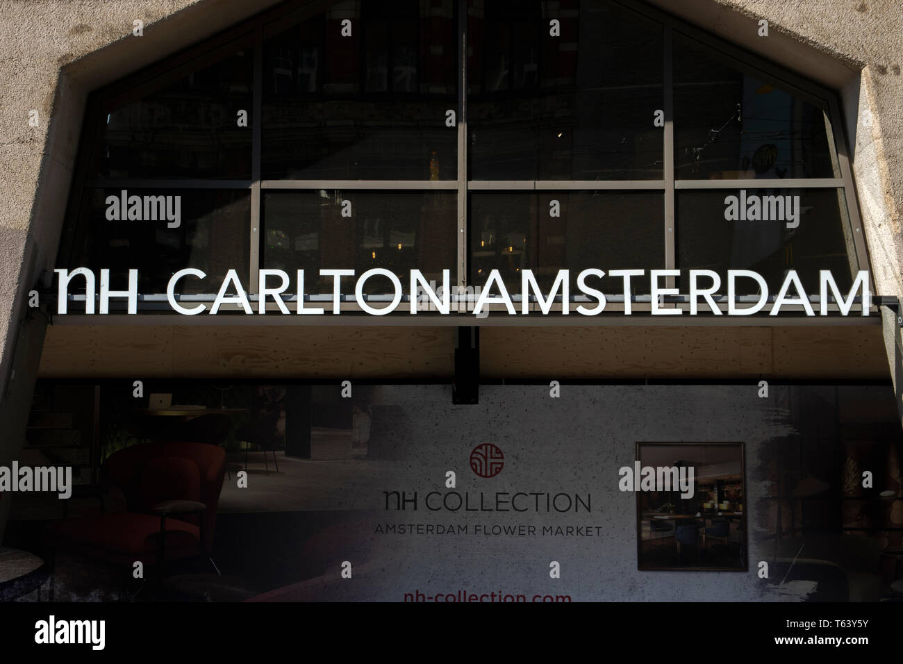 NH Carlton Amsterdam Hotel a Paesi Bassi 2019 Foto Stock