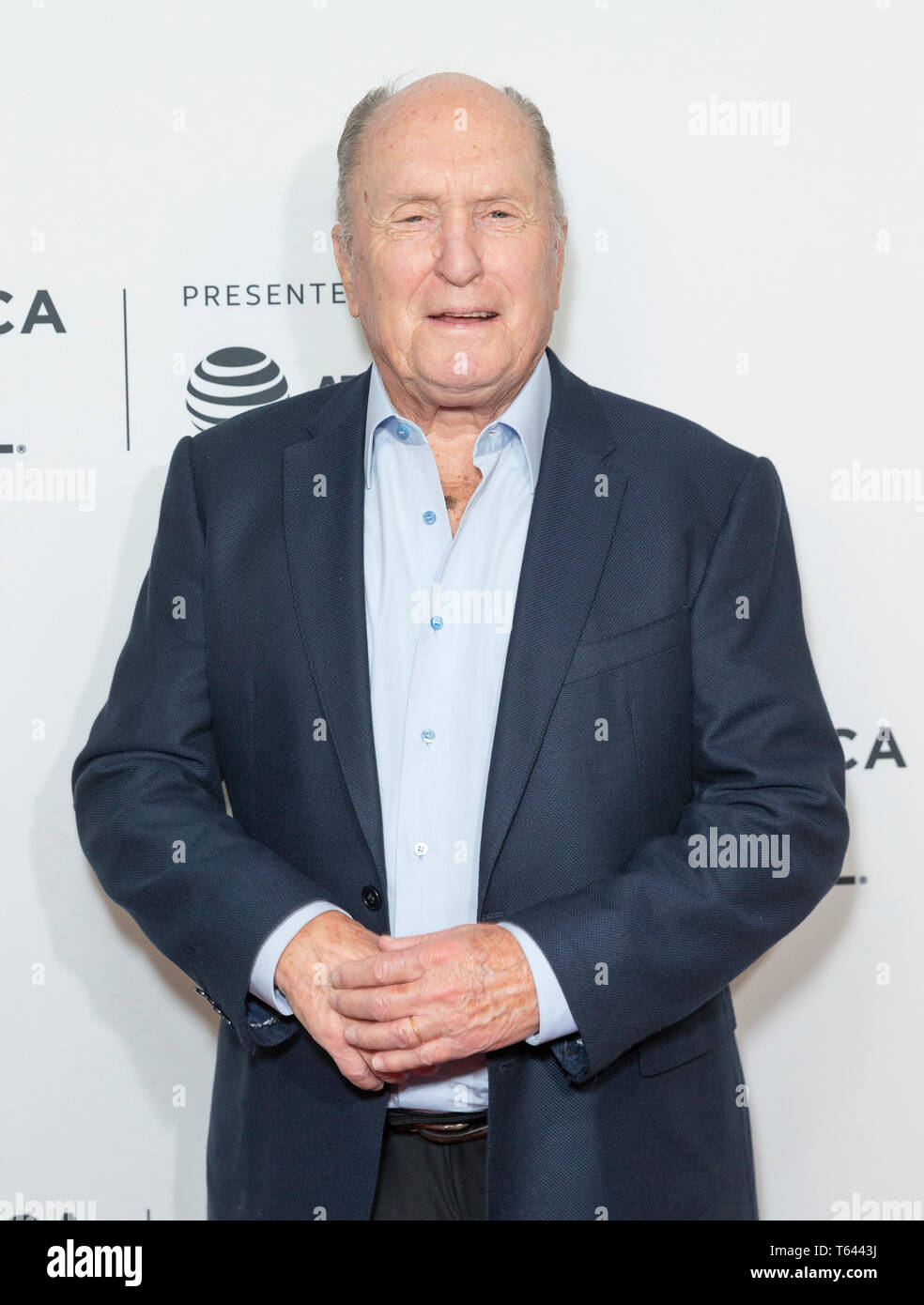 New York, NY - Aprile 28, 2019: Robert Duvall assiste premiere mondiale di Apocalypse Now Final Cut al Beacon Theatre Foto Stock