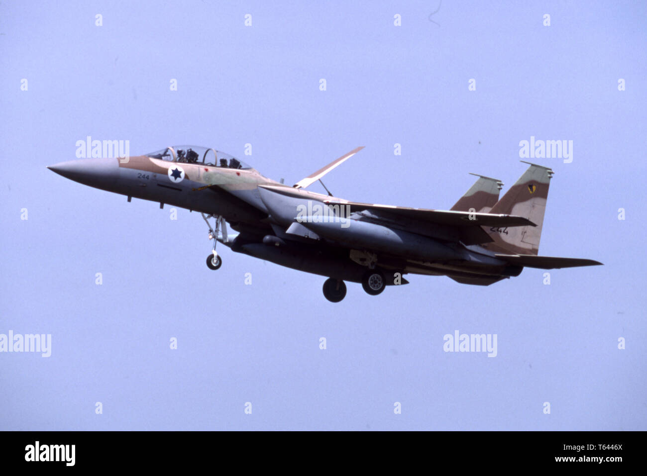 Forza Aerea israeliana IAF McDonnell Douglas F-15I Strike Eagle / Ra'am Foto Stock