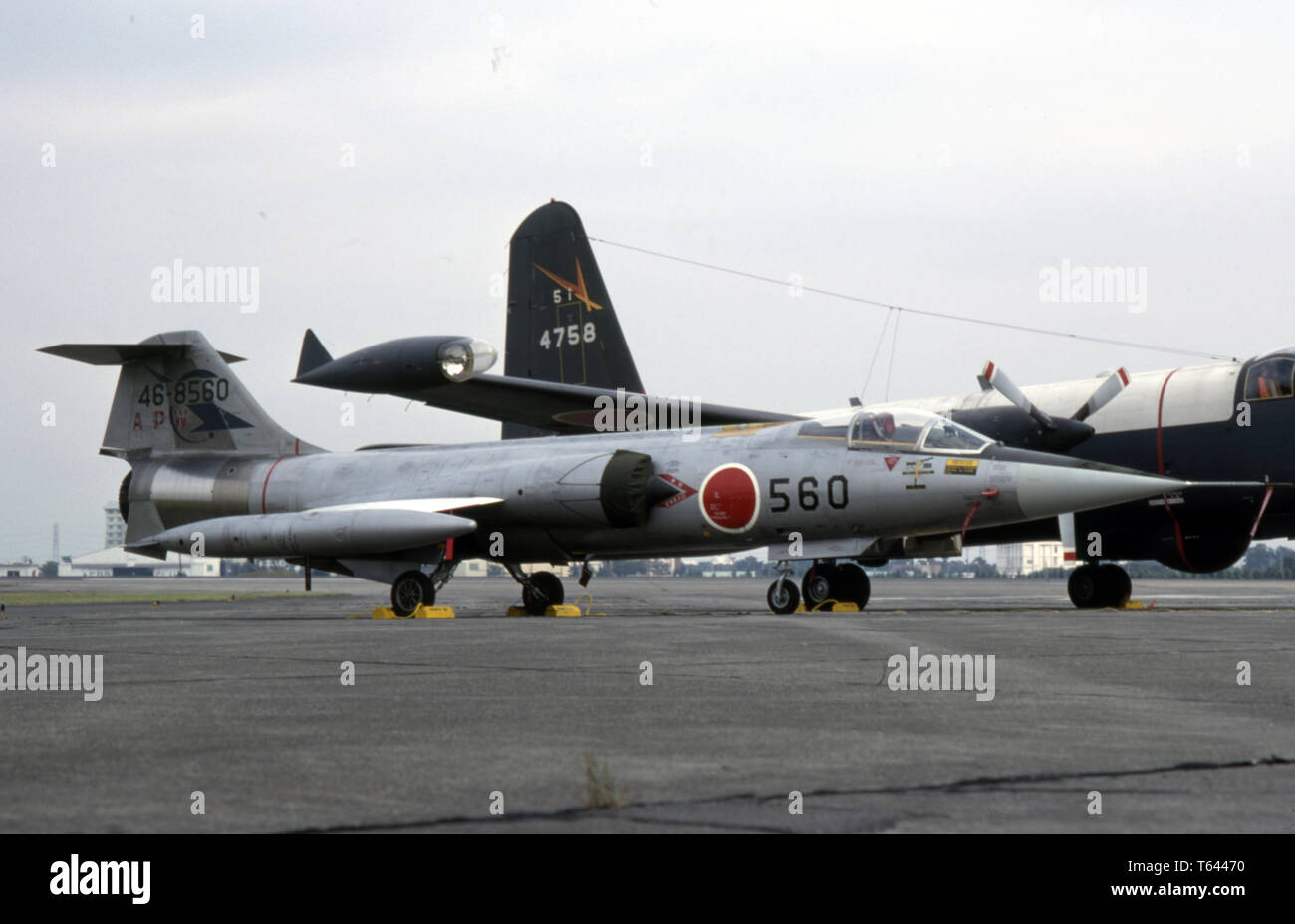 Japanische Luftwaffe / Japan Air Self Forze di Difesa JASDF Lockheed F-104J Starfighter Foto Stock