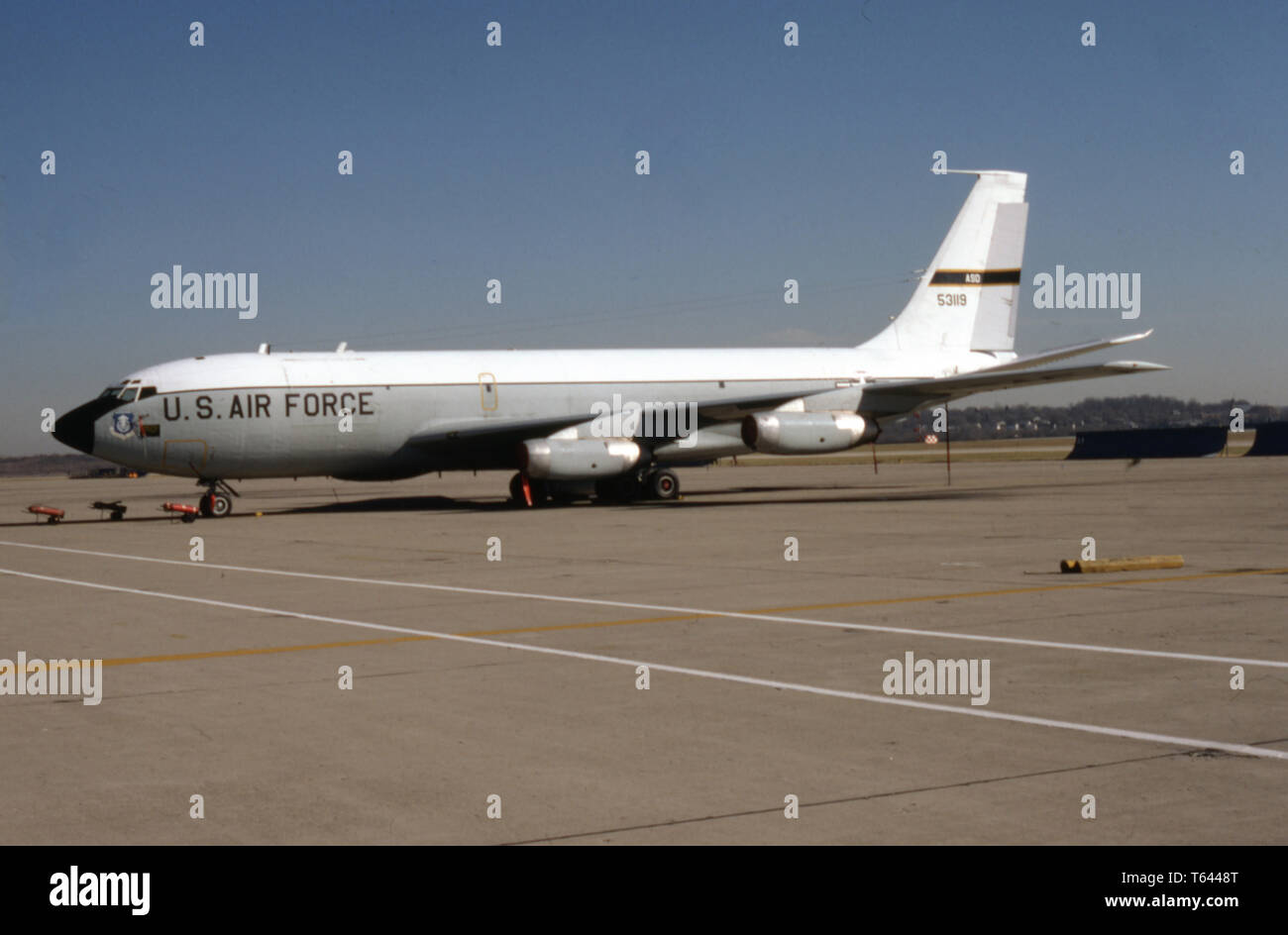 Il USAF United States Air Force Boeing NKC-135A Foto Stock