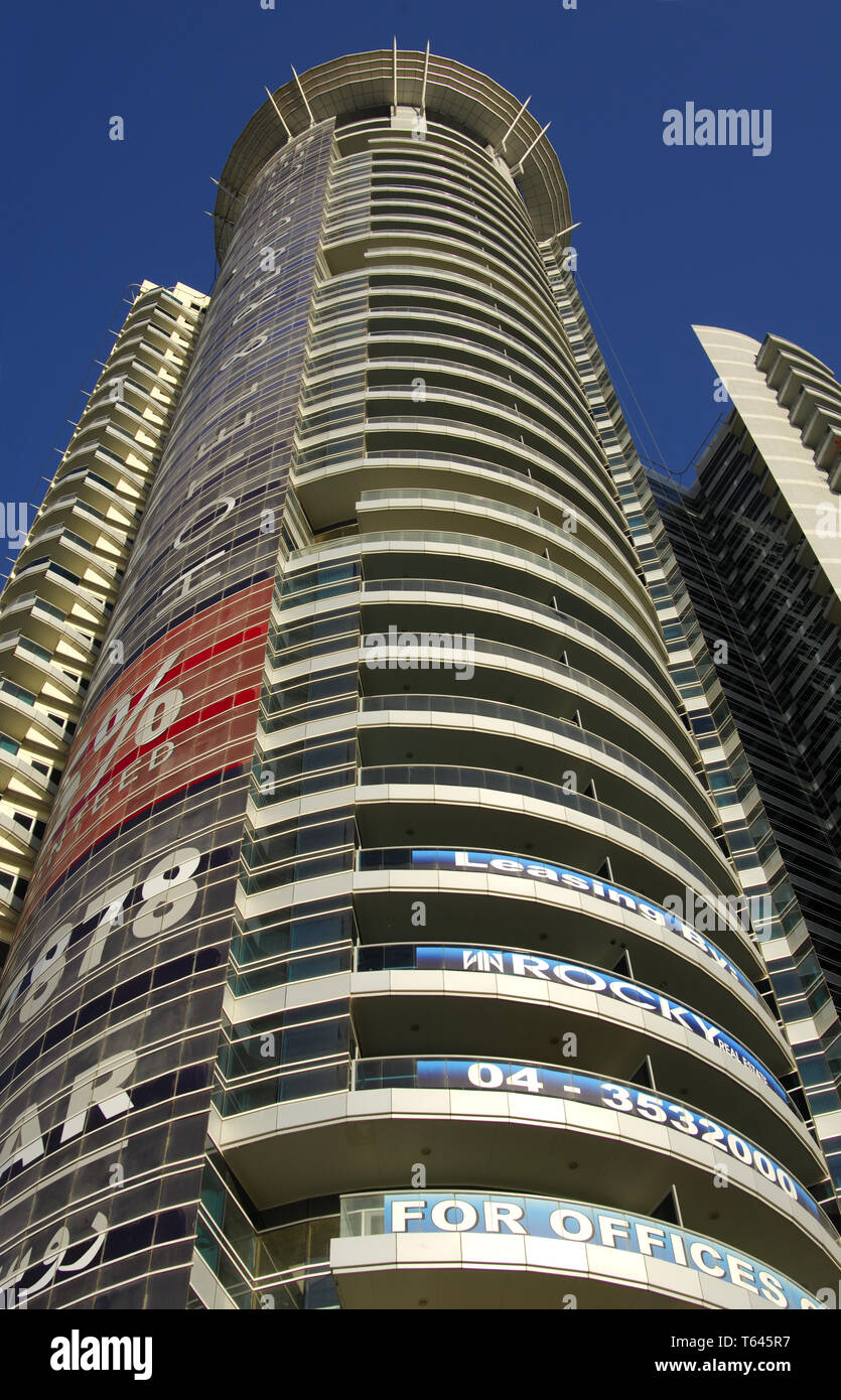 Sheikh Zayed Road, Dubai Foto Stock