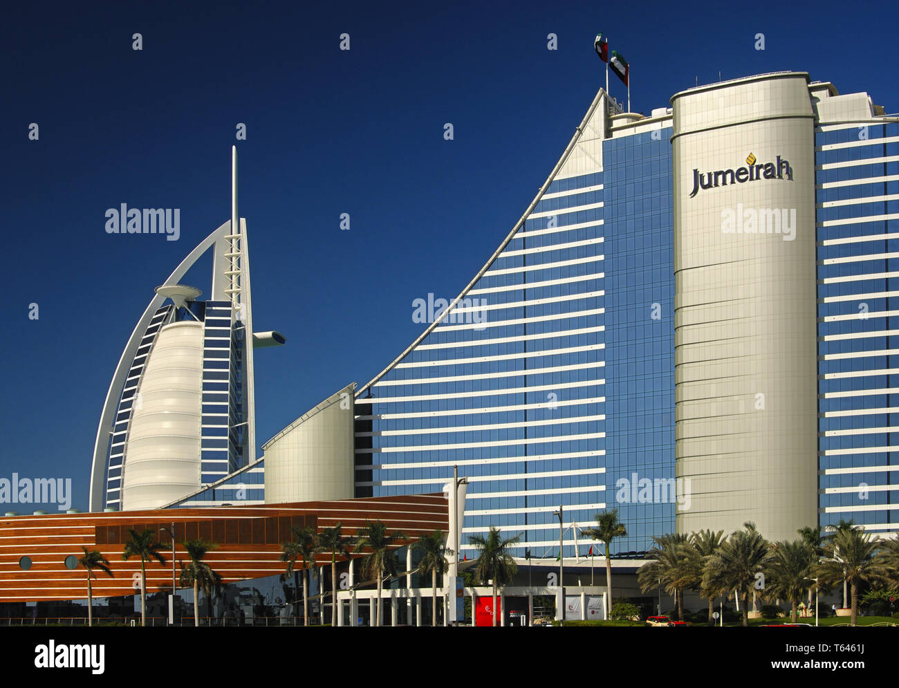 Burj al Arab Hotel in Dubai Foto Stock