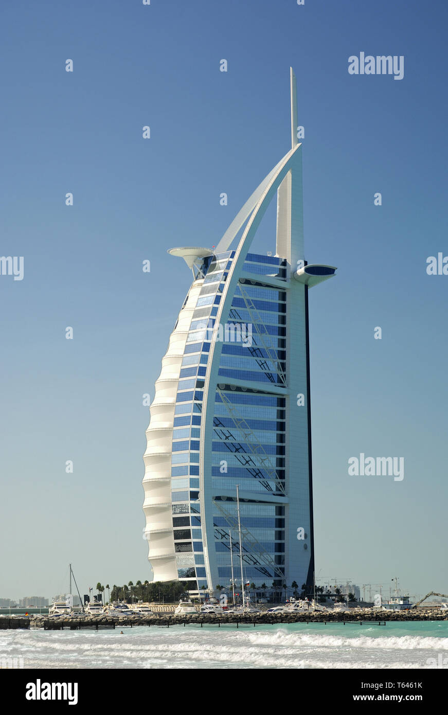 Burj al Arab Hotel in Dubai Foto Stock