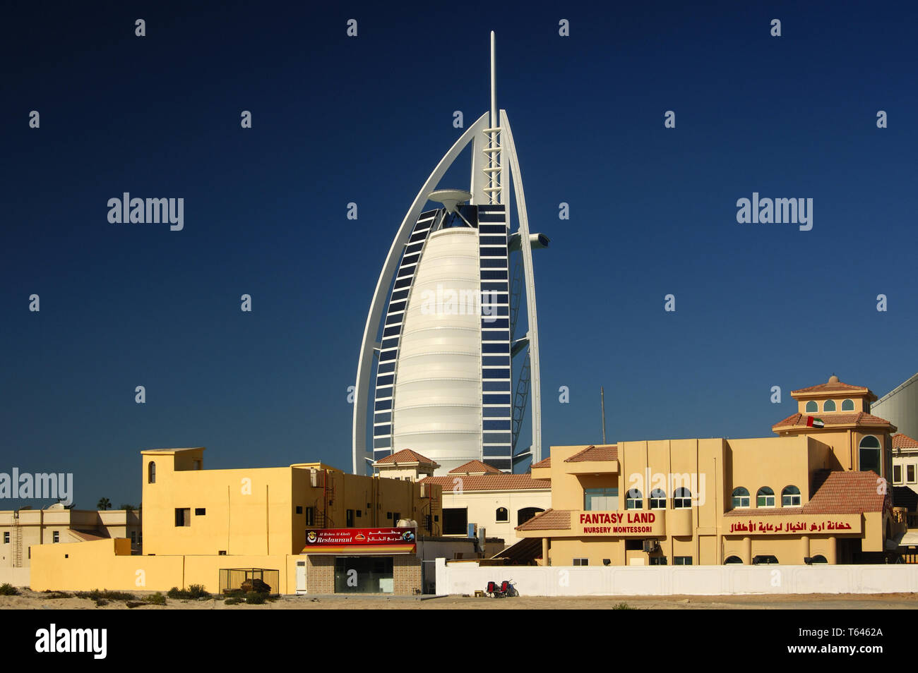 Burj al Arab Hotel in Dubai Foto Stock