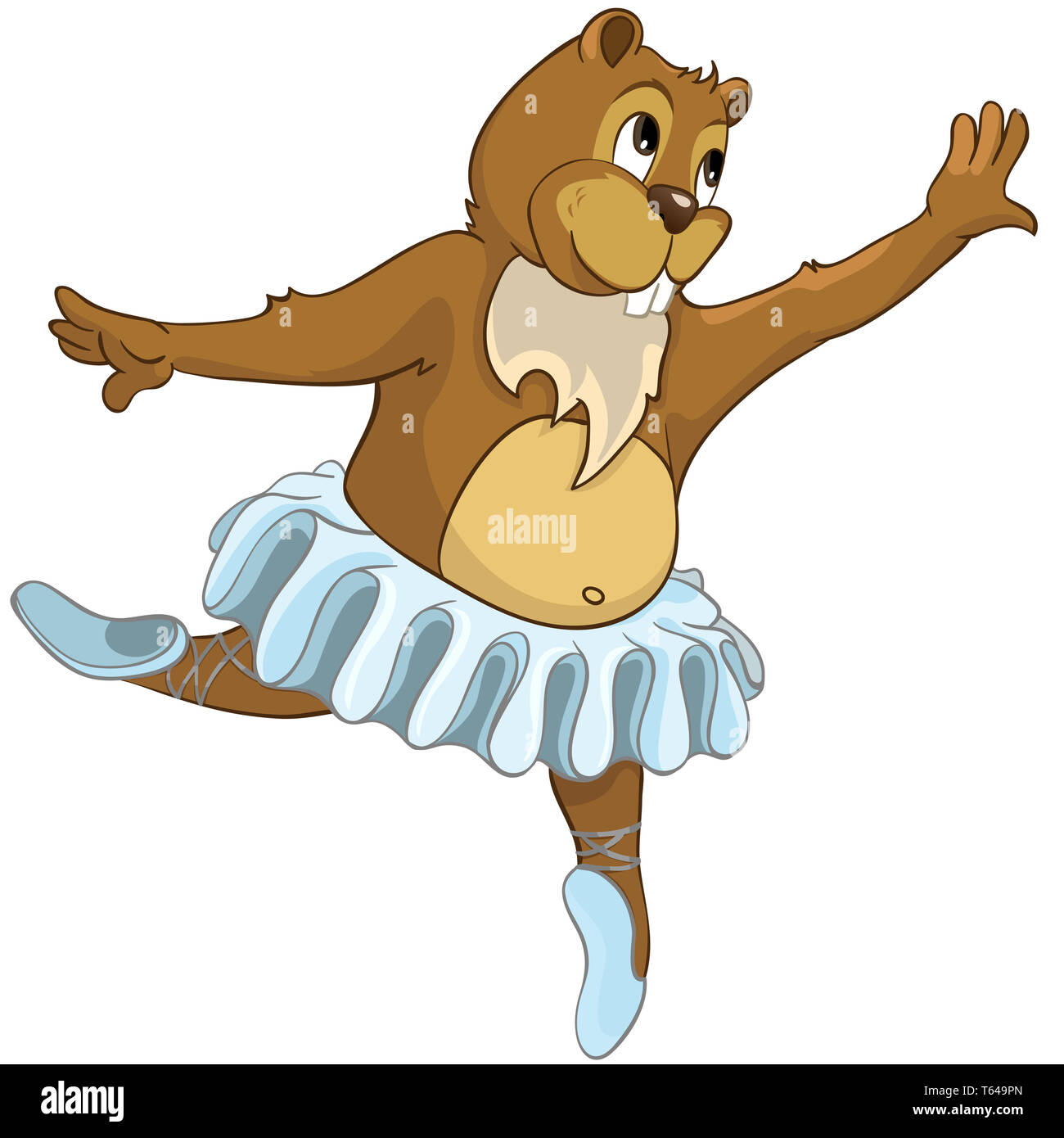 Beaver CREES Foto Stock