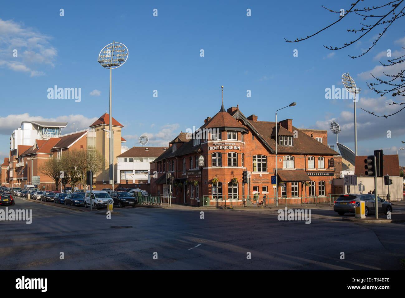 Trent Bridge Inn Pub, Nottingham. Foto Stock