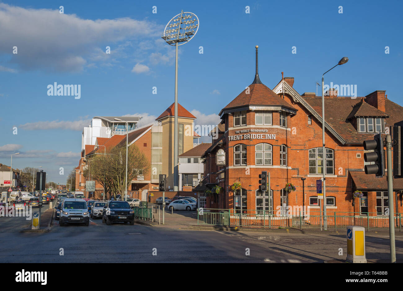 Trent Bridge Inn Pub, Nottingham. Foto Stock