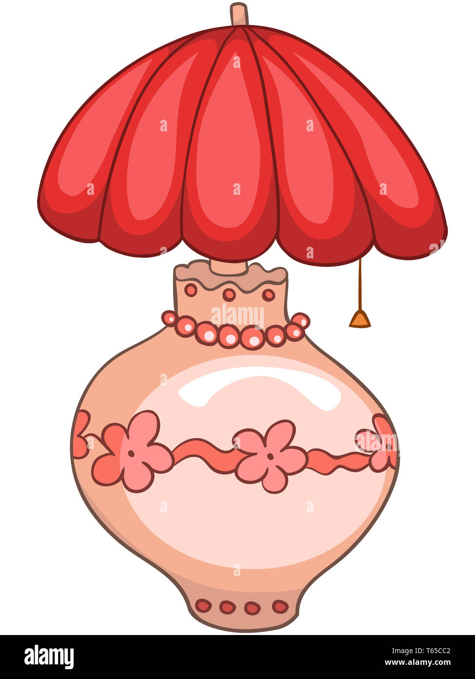 Cartoon Home lampada Foto Stock