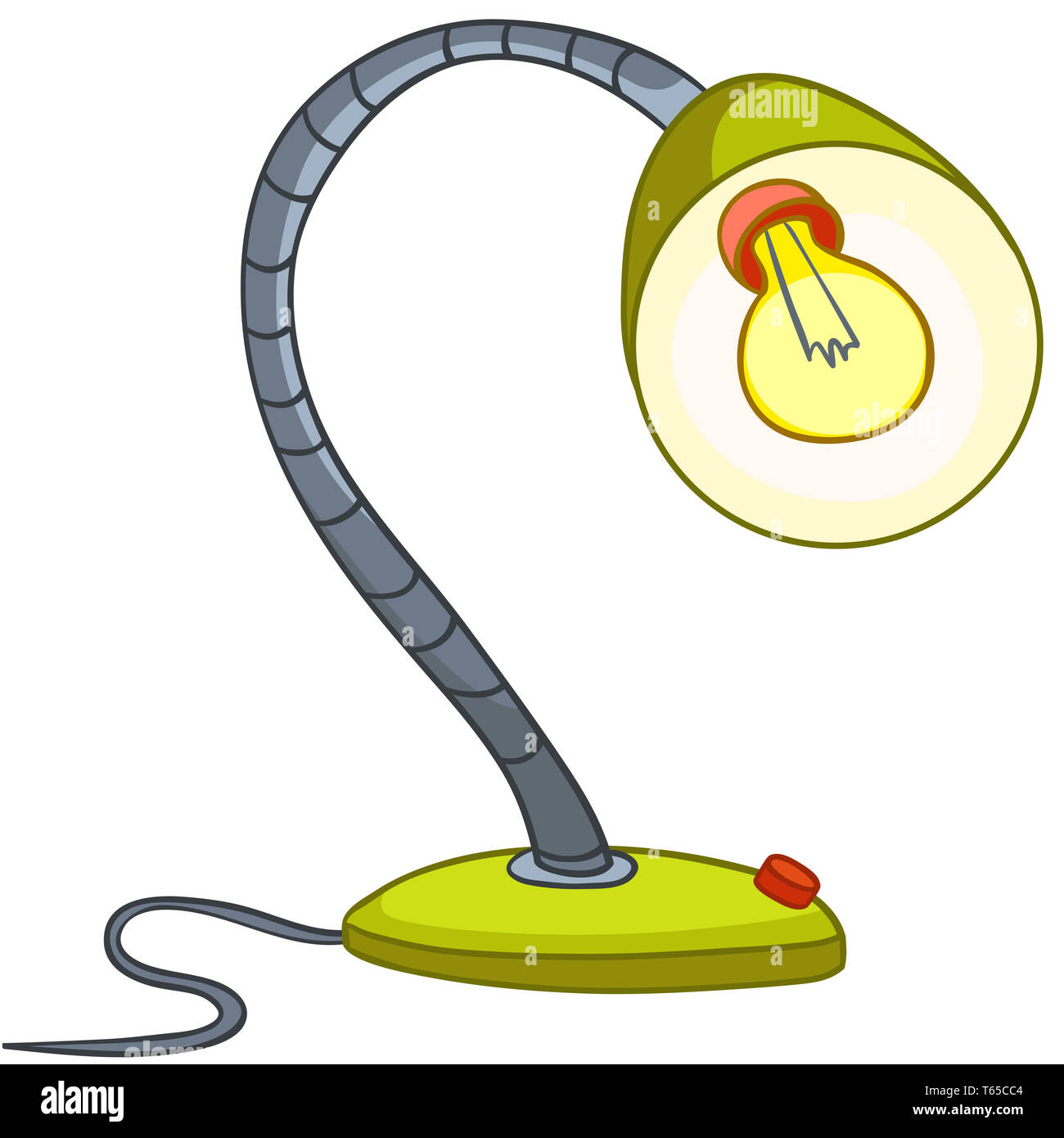 Cartoon Home lampada Foto Stock