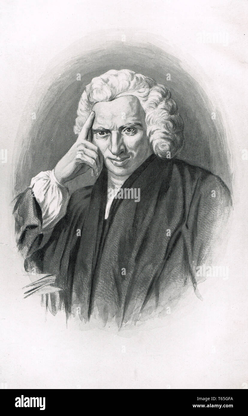 Laurence Sterne (24 novembre 1713 - 18 Marzo 1768)romanziere irlandese e un ecclesiastico anglicano. Autore della Vita e opinioni di Tristram Shandy gentiluomo Foto Stock