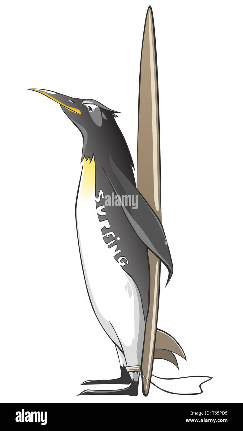 Personaggio dei fumetti Penguin Foto Stock