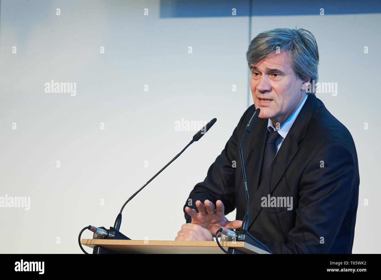 Stéphane Le Foll saluto il cinquantesimo anniversario della Foto Stock