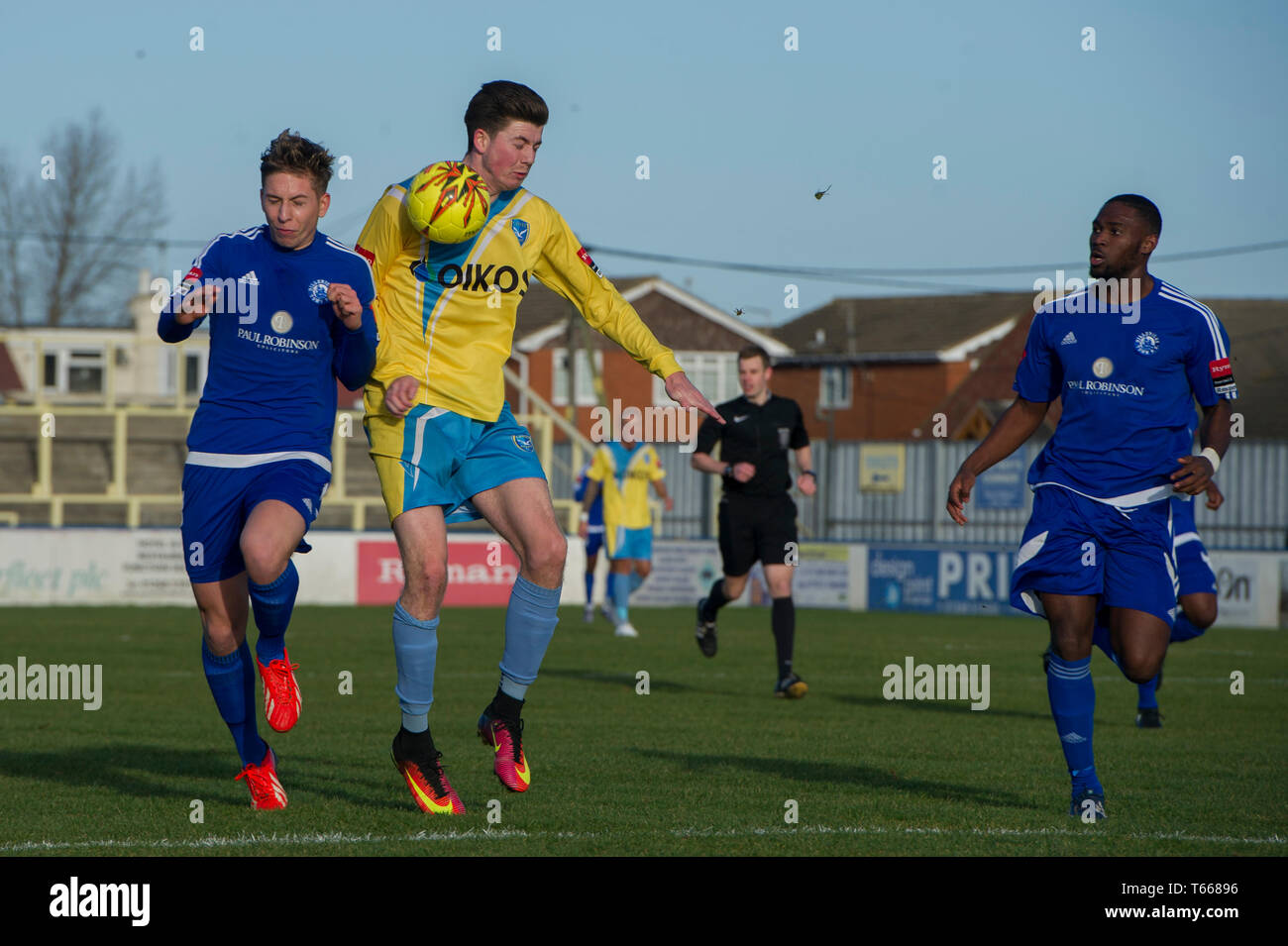 26 dicembre 2016 Canvey Island 1-2 Billericay Town Foto Stock
