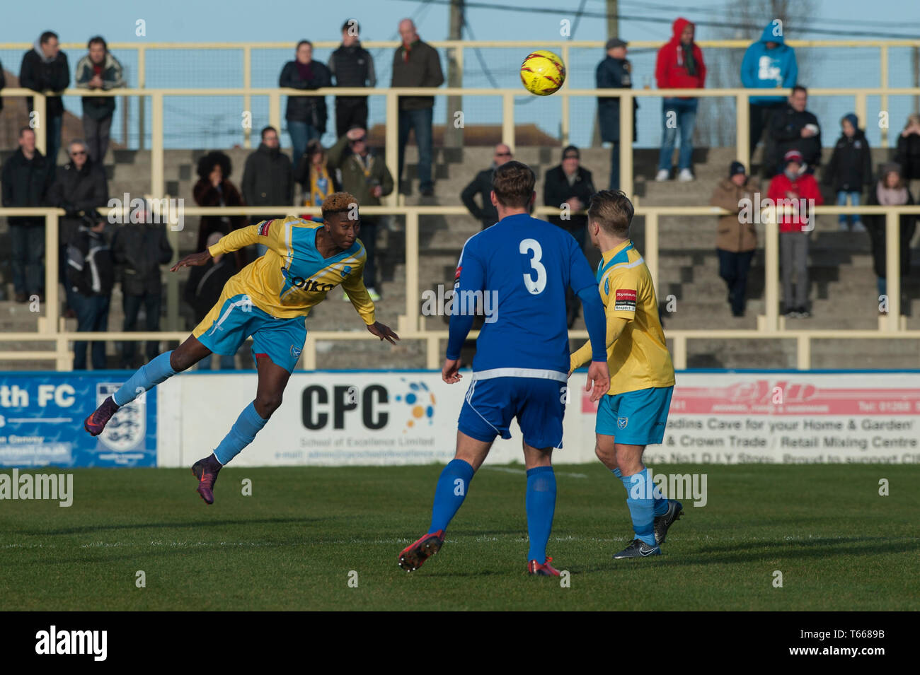 26 dicembre 2016 Canvey Island 1-2 Billericay Town Foto Stock
