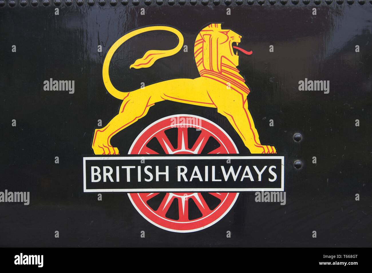 British Railways Logo Foto Stock