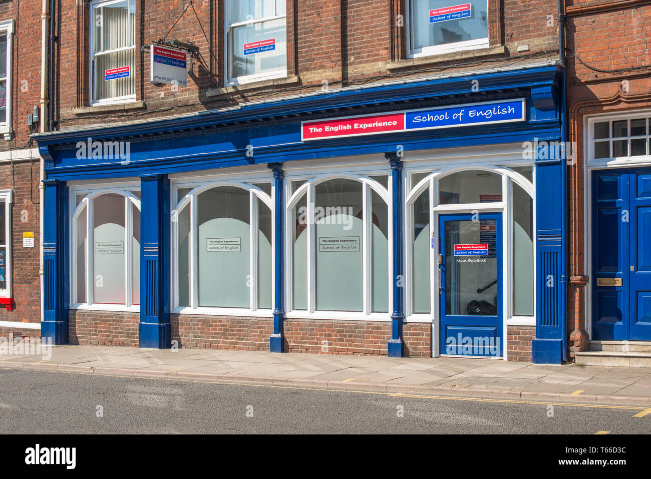 L'esperienza Inglese Scuola di inglese a Norwich, Norfolk, Inghilterra, Regno Unito. Foto Stock