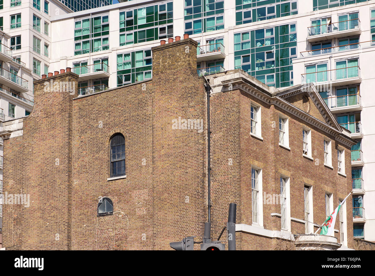Brunswick House di Vauxhall, Londra, Inghilterra Foto Stock
