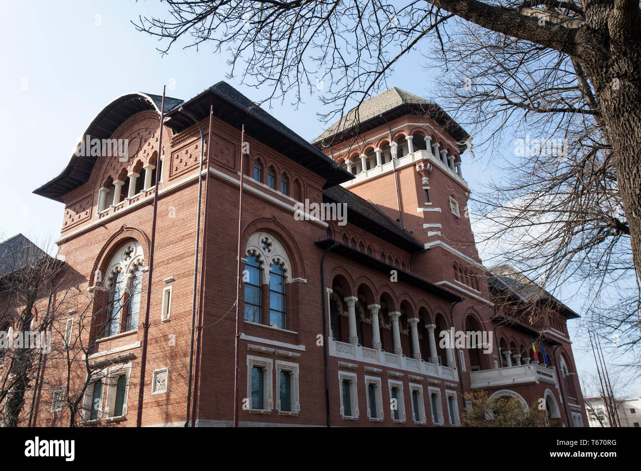 Museo del Peasnt di Roumanian, Romania, Bucarest Foto Stock