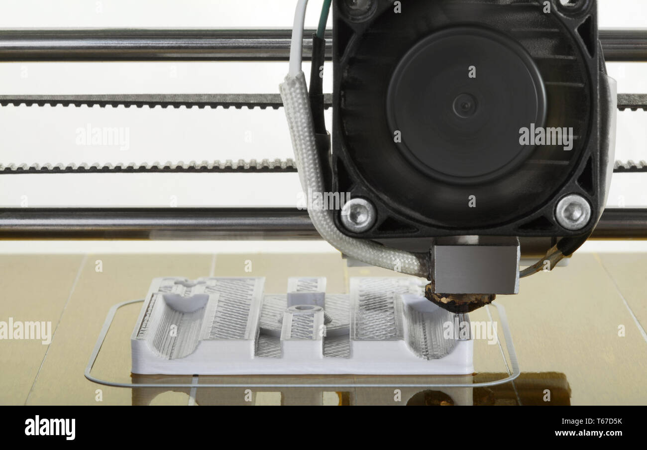 Prototipo di stampa 3D Foto Stock