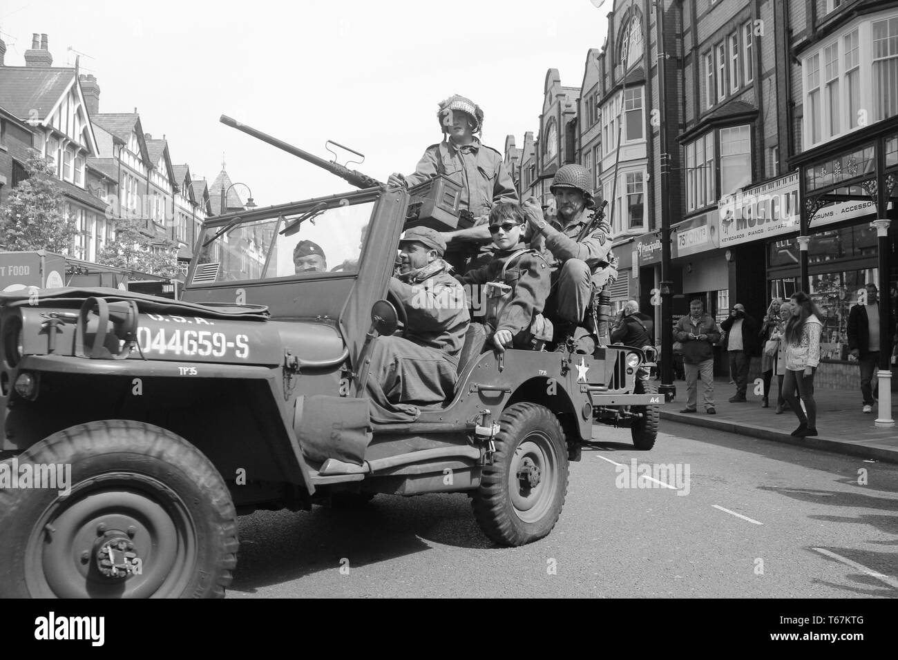 Colwyn Bay 1940s Festival Foto Stock