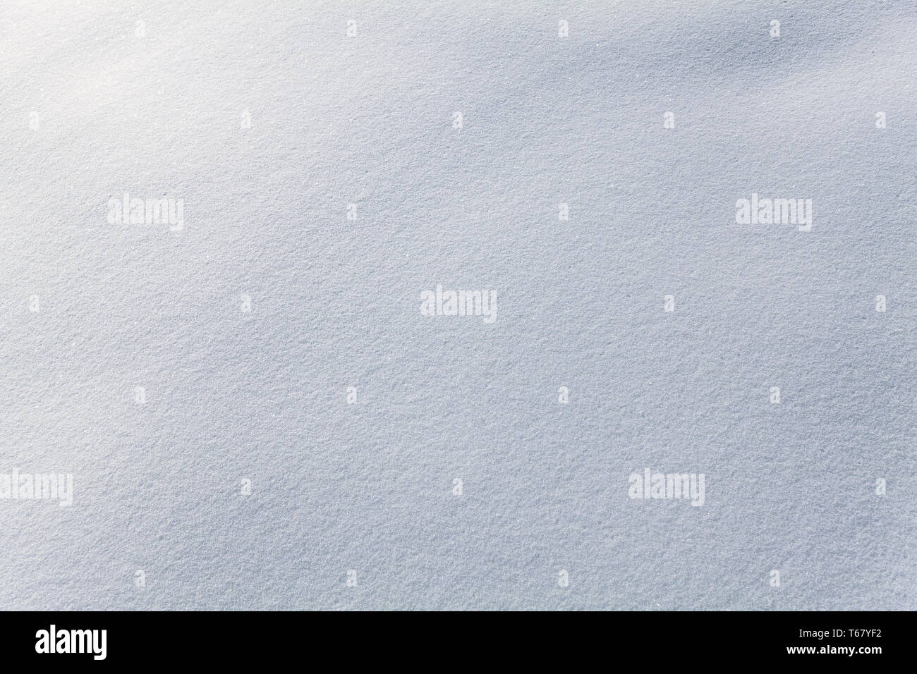La superficie della neve. Pattern di sfondo texture Foto Stock