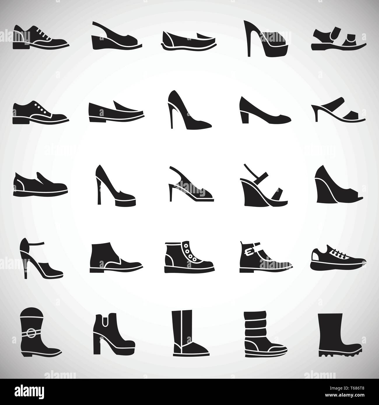 scarpe icone