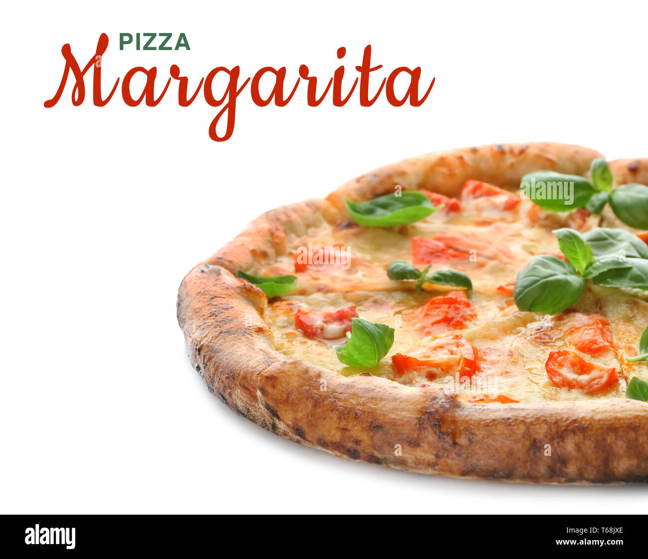 Ricetta della pizza margherita napoletana immagini e fotografie stock