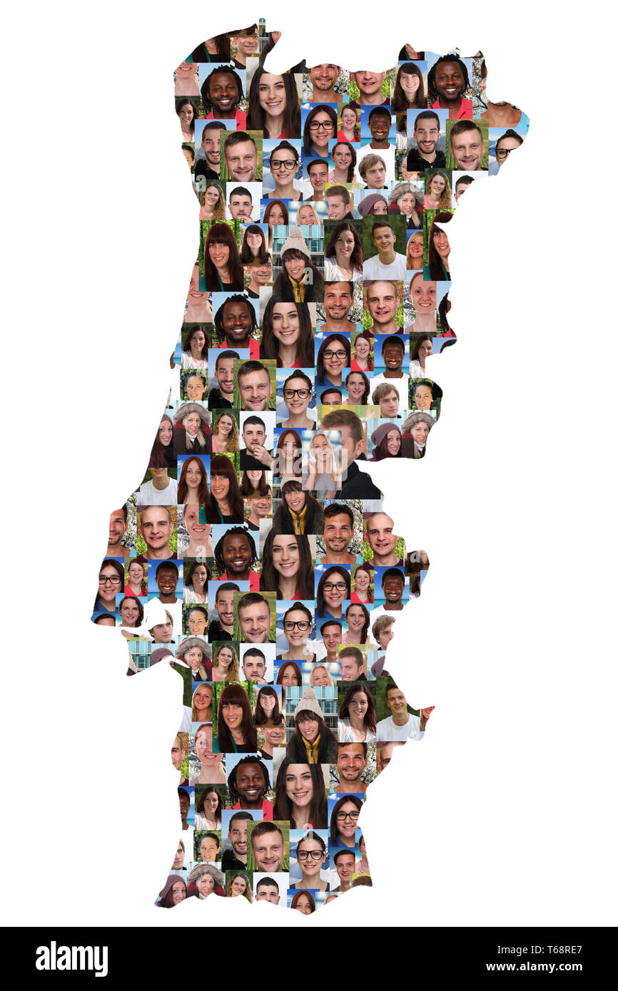 Adolescente multiculturale gruppo Foto di simbolo Foto Stock