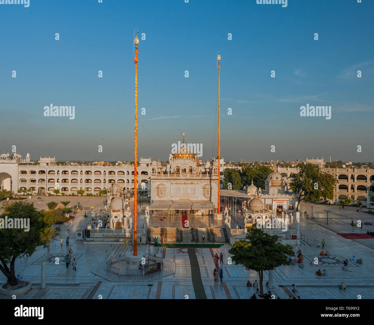 24-Des-2010-Takhat Sachkhand Sri Hazur Abchal Nagar Sahib gurudwara nanded Maharashtra India Asia Foto Stock